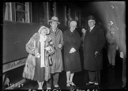 November 1926 am Gare St-Lazare Paris